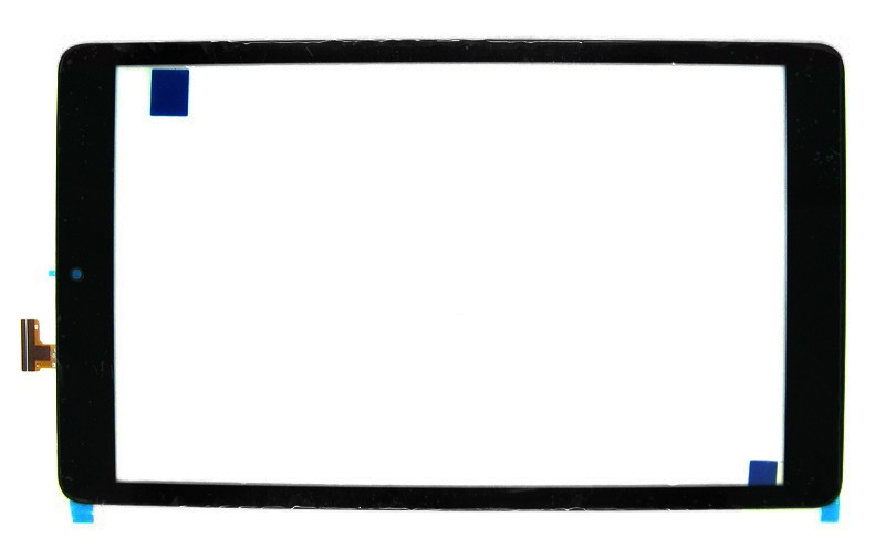 LWG90800350 REV-A1 сенсор (тачскрин) чорний No484 202x120mm 45pin 7"
