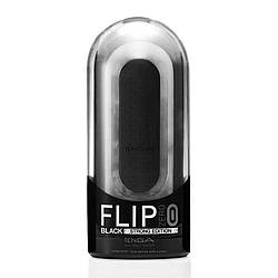 Мастурбатор Tenga Flip Zero Black, змінив інтенсивність стимуляції, складання