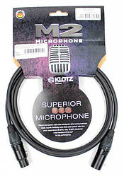 Кабель мікрофонний KLOTZ M2 SUPERIOR MICROPHONE CABLE 2 M