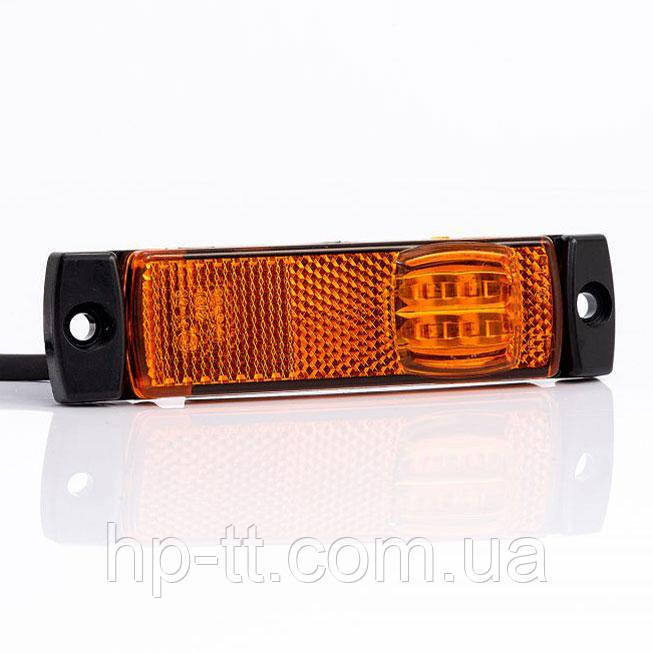 Ліхтар габаритний світлодіодний жовтий Fristom FT-018Z LED з проводом