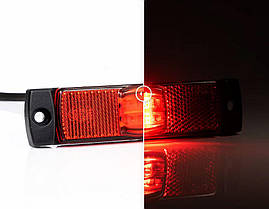 Ліхтар габаритний Fristom FT-017C LED червоний з проводом, фото 3