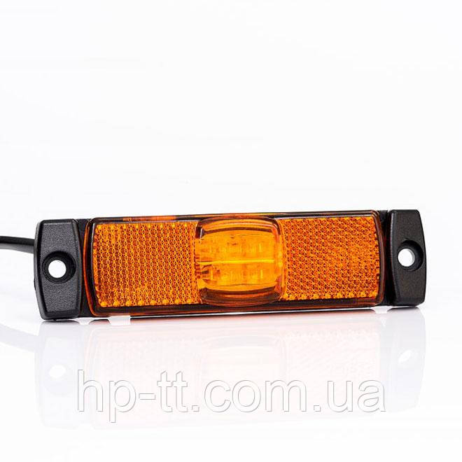 Ліхтар габаритний Fristom FT-017Z LED жовтий з проводом