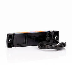 Ліхтар габаритний Fristom FT-017Z LED жовтий з проводом, фото 4