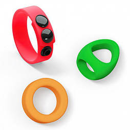 Набір яскравих рекційних кілець Love To Love NEON RING KIT 777Store.com.ua