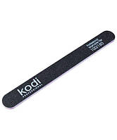 Kodi Professional №50 Пилка для ногтей прямая 100/180 (цвет: черный, размер:178/19/4)