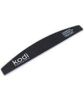 Kodi Professional №40 Пилка для ногтей "Полумесяц" 180/220 (цвет: черный, размер:178/28/4)
