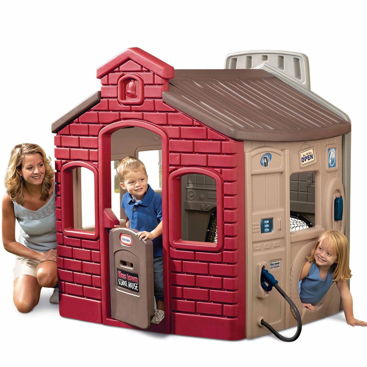 Дитячий ігровий будиночок 4в1 Супермістечко Little Tikes Town Playhouse 444D