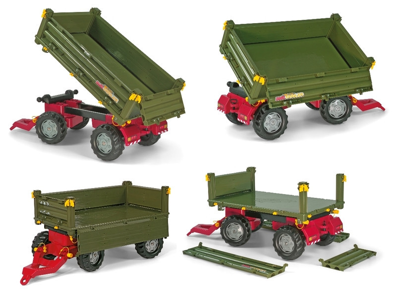 Причіп до дитячого трактора rolly Multi Trailer двовісний Rolly Toys 125005