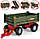 Причіп до дитячого трактора rolly Multi Trailer двовісний Rolly Toys 125005, фото 4