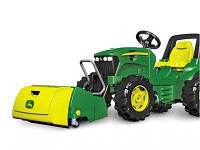 Подметально-уборочная машина rollyTrac John Deere Rolly Toys 409716