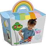 LEGO 10957 Duplo Мій перший пожежний вертоліт і поліцейський автомобіль конструктор лего дупло, фото 2