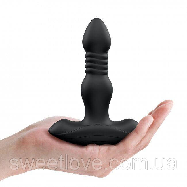 Анальна пробка з вібрацією і пульсацією Dorcel DEEP STORMER