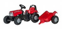 Педальный трактор с прицепом rollyKid 1170 CVX Rolly Toys 12411