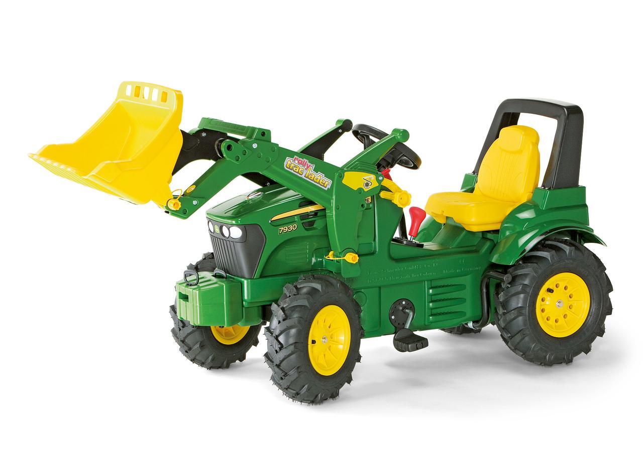 Педальний трактор John Deere 7930 KP з ковшем Rolly Toys 710126