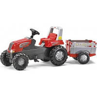 Педальный трактор с прицепом Junior Rolly Toys 800261 (до 50 кг)