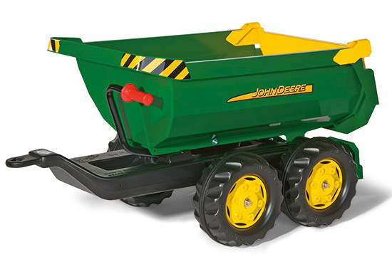 Двохосний причіп John Deere до дитячого трактора Halfpipe Rolly Toys 122165