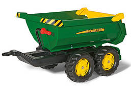Двохосний причіп John Deere до дитячого трактора Halfpipe Rolly Toys 122165