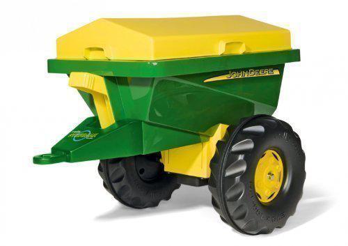 Причіп піскорозкидач 2в1 Streumax Trailer John Deere Rolly Toys 125111