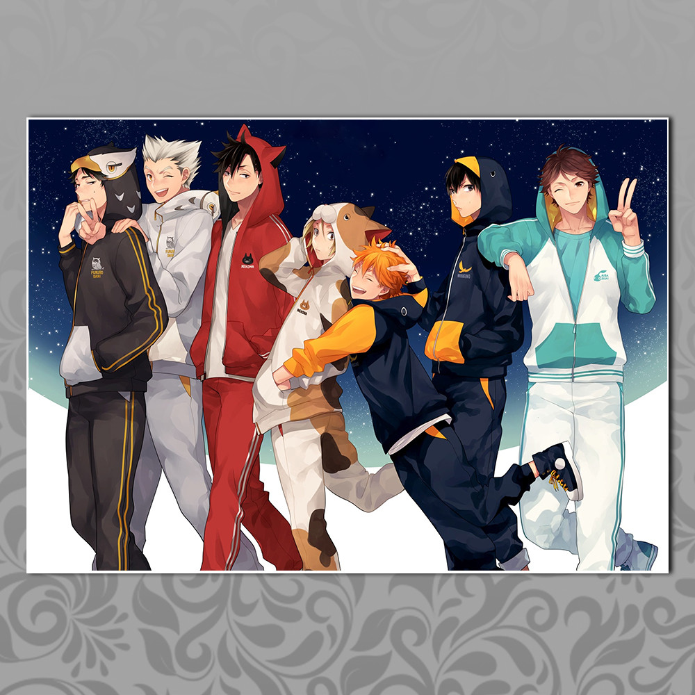 Плакат A3 Аниме Haikyuu! 071