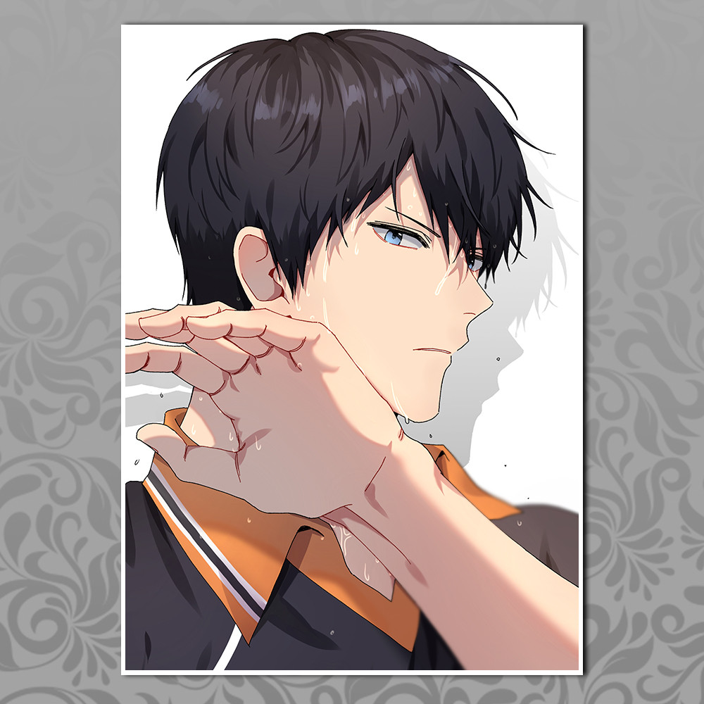 Плакат A4 Аниме Haikyuu! 079