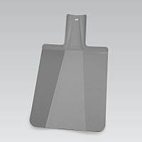 Дошка обробна для кухні пластикова Maestro (Маєстро) 21х37 см (MR-1786) Сірий