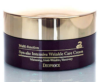 Крем зі зміїною отрутою Deoproce Syn-Ake Intensive Wrinkle Care Cream 100 мл.