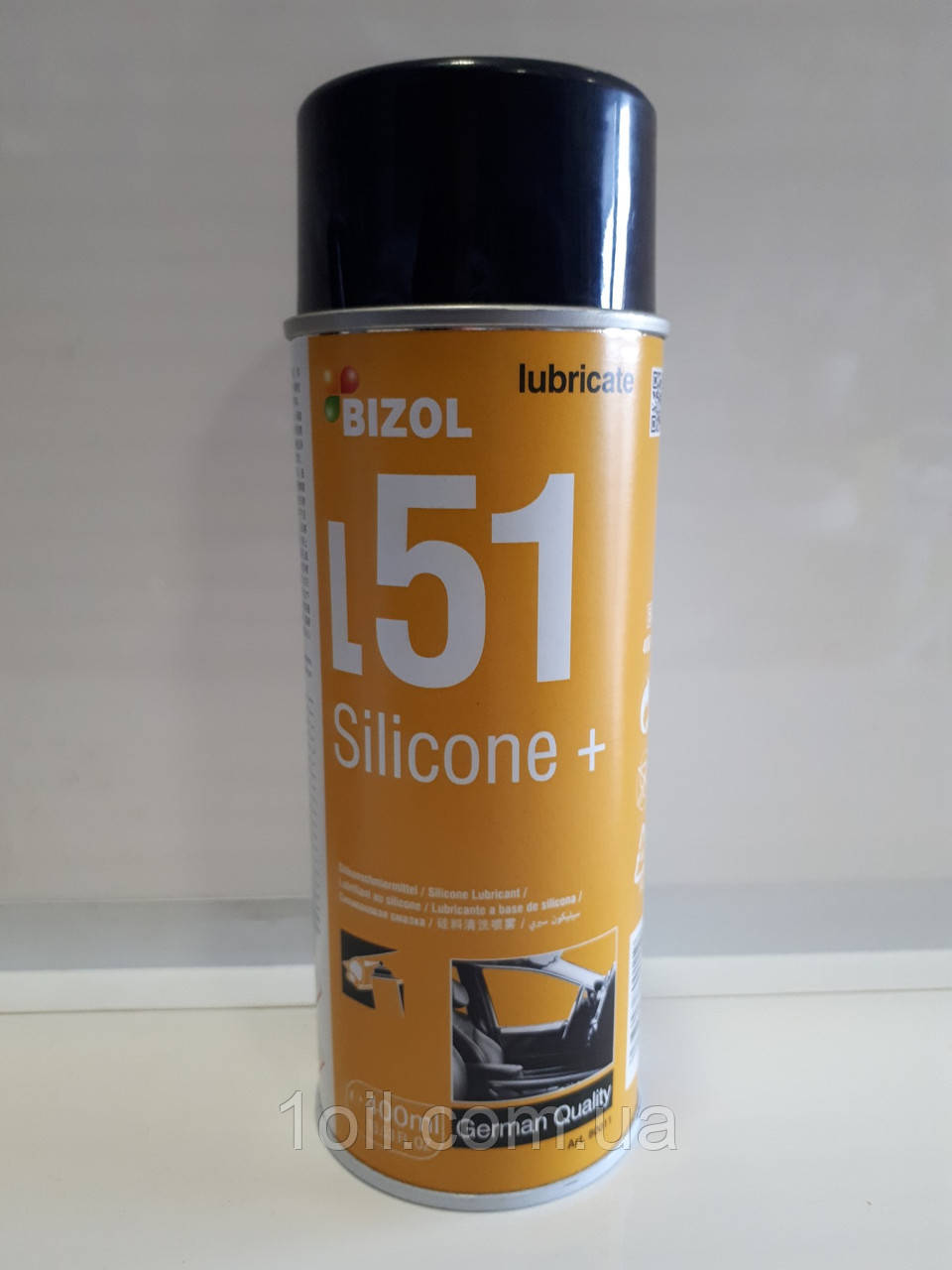 Спрей-мастило силіконова BIZOL SILICONE SPRAY 0,4 л