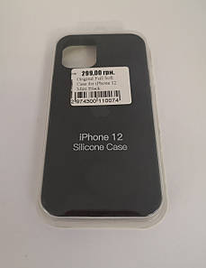 Original Full Soft Case for iPhone 12 Mini Black 81482