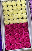 Мыльные розы (микс № 116) для создания роскошных неувядающих букетов и композиций из мыла