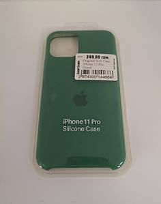 Чехли для телефонів Iphone Original Soft Case iPhone 11 Pro Green зелений силікон 83278 Gelius