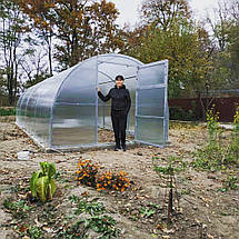 Теплиця "ПОЛУНИЦЯ" 3*4м полікарбонат 6 мм, фото 3
