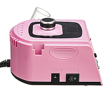 Фрезер Master Professional ZS-715 на 65 Вт і 45000 об./хв ручка 18V для манікюру та педикюру, рожевий, фото 3
