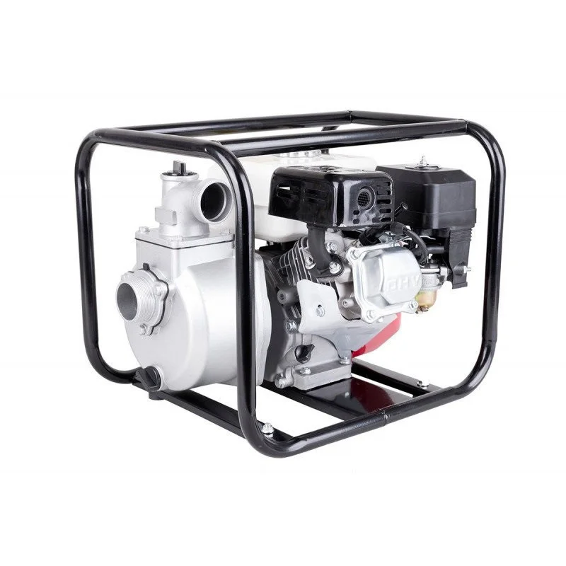 Мотопомпа для води BULL-TECH 80 WP-30, 1000 л/хв, 6.5 к.с, з бензиновим двигуном, фото 1
