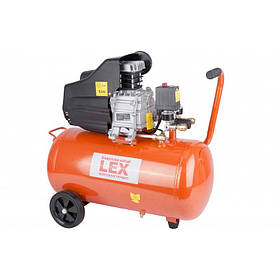 Компресор повітряний LEX LXC50, 50 л, 2.8 кВт, 240 л/хв