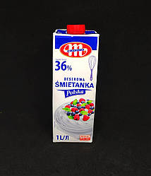 Вершки кондитерські натуральні тваринні Smietanka, 36%