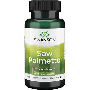 Для підвищення тестостерону Swanson Saw Palmetto 540 мг 100 капс.