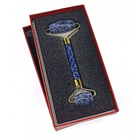 Масажер для обличчя з лазуриту двосторонній