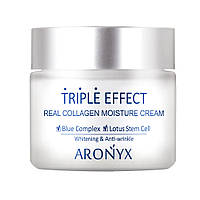 Антивозрастной крем для лица с коллагеном Medi Flower Aronyx Triple Effect Real Collagen Moisture Cream 50 мл