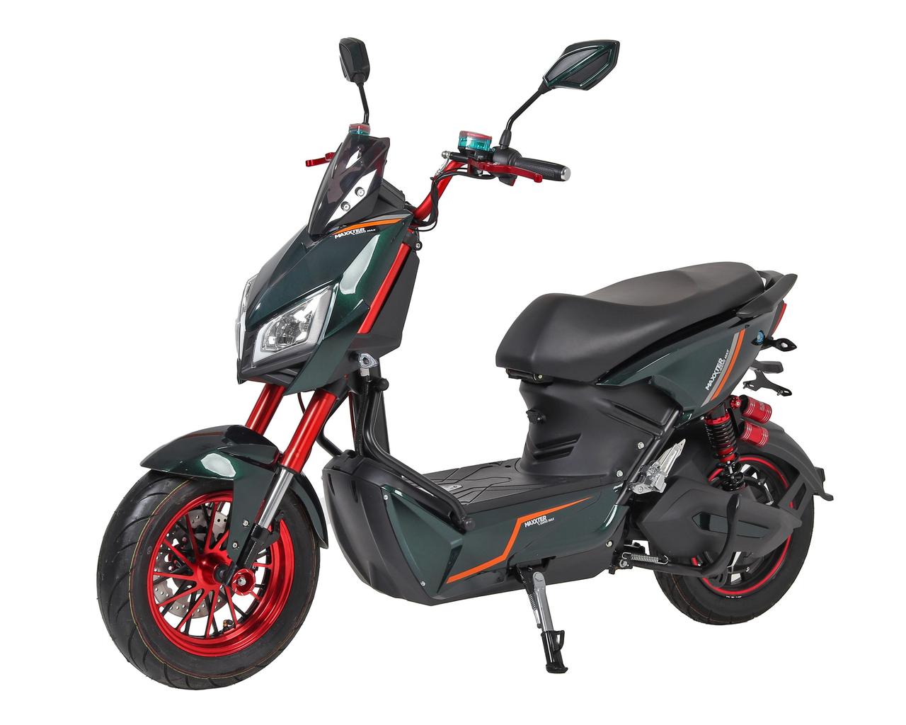 Електроскутер Maxxter GANG MAX (black pearl green)