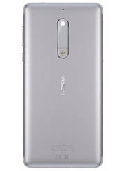 Задня панель корпусу (кришка акумулятора) для Nokia 5 Dual Sim (TA-1044, TA-1053), оригінал Сріблястий