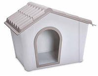 Будка будка для собак і кішок Imac Zeus світло-сіра 98.5*77.5*72.5 см