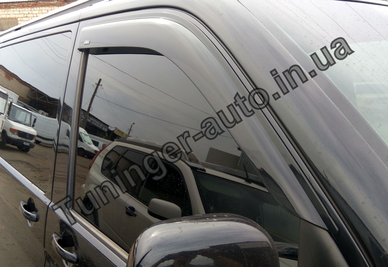 Дефлектори вікон (вітровики) Volkswagen Transporter T5 2003-2015 (Hic), фото 1