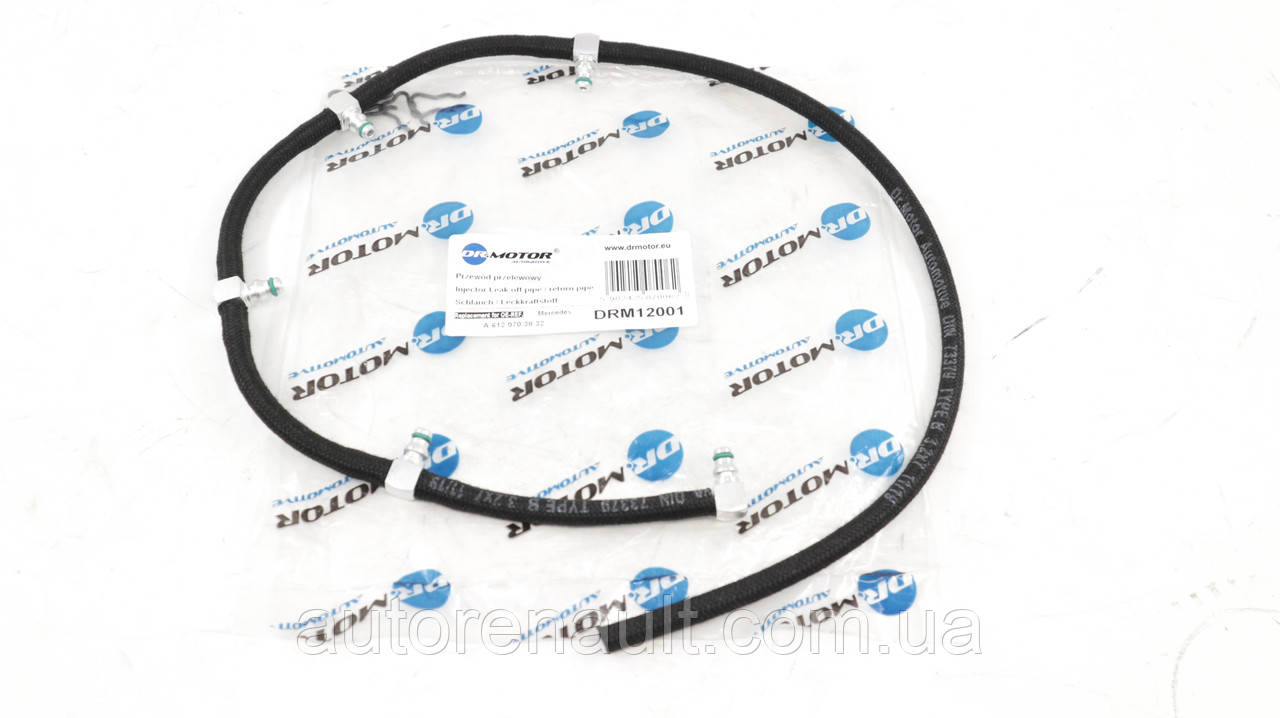 Шланг обратки на Мерседес Спринтнр 2.7 CDI 2000-2006 —> DRMOTOR (Польща) - DRM12001, фото 1