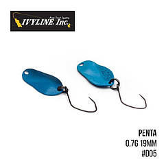 Блешня Ivyline Penta2 0.9 g 22mm (D05)
