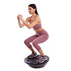 Напівсфера для фітнесу з еспандерами BOSU SPOINT FI-1925 сірий, фото 6