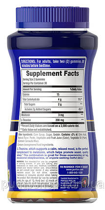 Жувальний комплекс для сну Puritan's Pride Sleep Complex Gummies 60 жув., фото 3