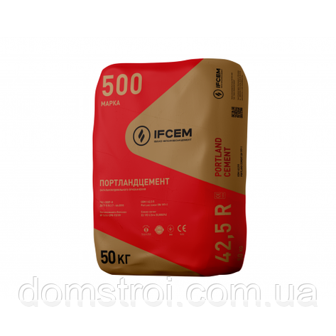 ЦЕМЕНТ ПЦ I-500 50 КГ (ІВАНО-ФРАНКІВСЬК), фото 1