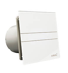 Вентилятор Cata E-100 G білий панель скло