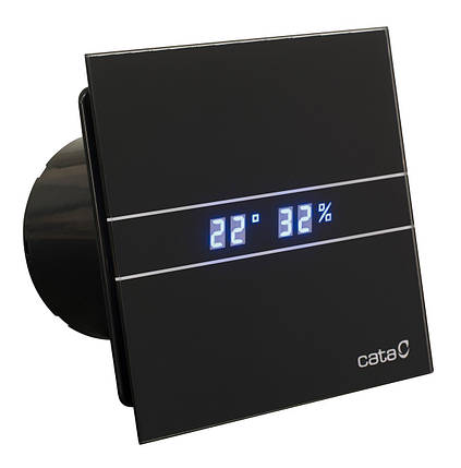Вытяжной вентилятор Cata E-100 GTH Black, фото 1