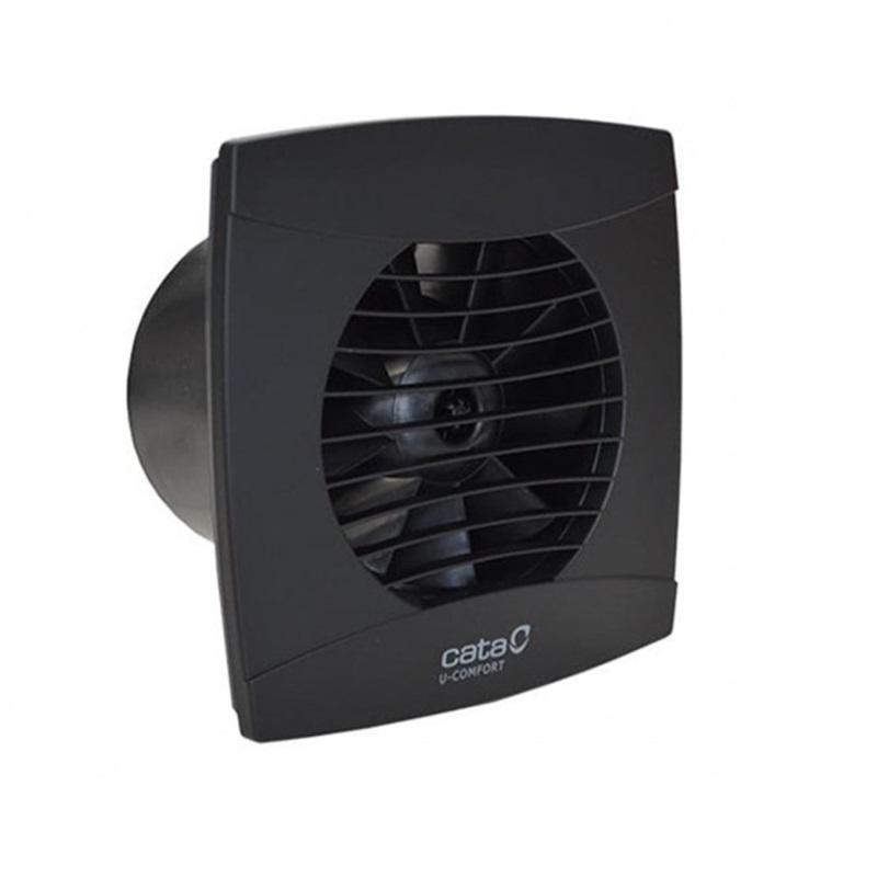 Вентилятор CATA UC-10 STD HYGRO BLACK витяжний